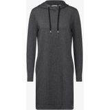 Cecil - A-lijn Jurk - Grijs - Viscosemix