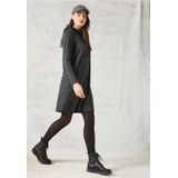 Cecil - A-lijn Jurk - Grijs - Viscosemix