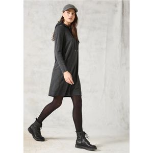 Cecil - A-lijn Jurk - Grijs - Viscosemix