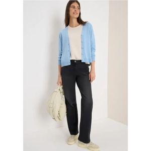 Cecil Dames V-hals vest in Blauw, Gr: L