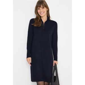 Cecil Dames Zachte jurk in Blauw, Gr: 3XL