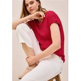 Cecil Dames Shirt met structuur in Rood, Gr: L