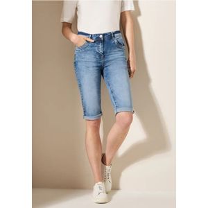 Cecil Dames Denim shorts in Blauw, Gr: 25