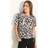 T-shirt - Korte Mouwen - Zacht - Viscose met Stretchgehalte
