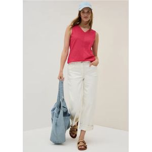 Cecil Dames Gestreepte top in Rood, Gr: L