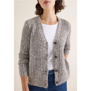 Cecil - Tweekleurig Vest - Bruin - Dames