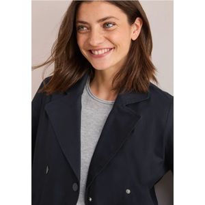 Cecil - Korte Trenchcoat - Blauw - Dames