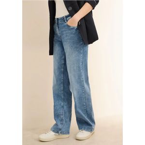 Cecil - Wide Legs Jeans - Lichtblauw - Dames - Loose Fit - High Waist