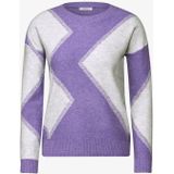 Cecil - B302978 Damestrui - Lilac Gemengd - Gebreid