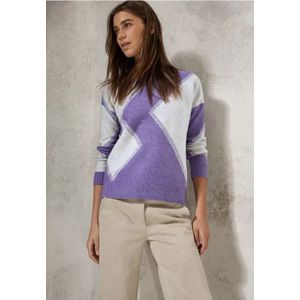 Cecil - B302978 Damestrui - Lilac Gemengd - Gebreid