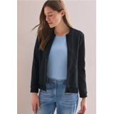 Cecil - B322762 - Jacquard-jas - Universeel Blauw - Dames