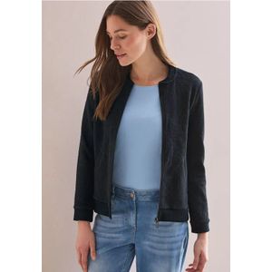 Cecil - B322762 - Jacquard-jas - Universeel Blauw - Dames