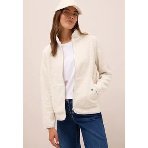 Cecil Dames Zacht jack met rits in Wit, Gr: L