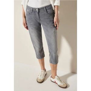 Cecil Dames 3/4 spijkerbroek in Grijs, Gr: 25