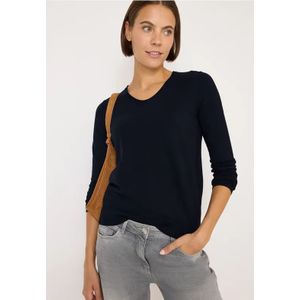 Cecil Dames Zachte trui in Blauw, Gr: L