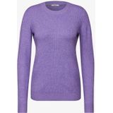 Cecil - Dames Trui - Paars - Structuurpatroon
