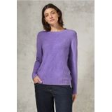 Cecil - Dames Trui - Paars - Structuurpatroon