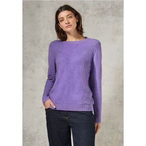 Cecil - Dames Trui - Paars - Structuurpatroon