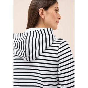 Cecil Dames Gestreept sweatshirt in Blauw, Gr: S