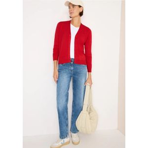 Cecil Dames V-hals vest in Rood, Gr: 3XL