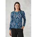 Cecil - Donzig Shirt - Grijs - Viscosemix met Stretch
