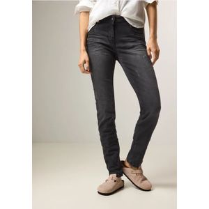 Cecil Dames Casual jeans in Grijs, Gr: 25