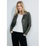 Cecil - Bikerjack - Zwart - Gevoerd - Dames