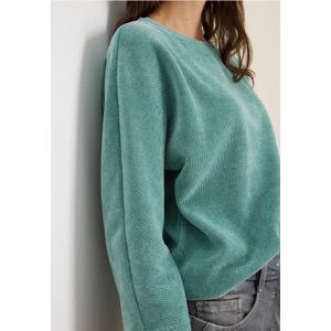 Cecil Dames Corduroy overhemd in Groen, Gr: XS