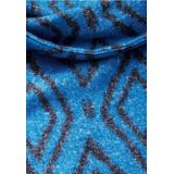 Cecil - T-shirt - Aqua Melange - Viscosemix met Stretchaandeel