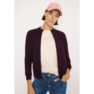 Cecil - Cosy Vest - Rood - Met Ritssluiting