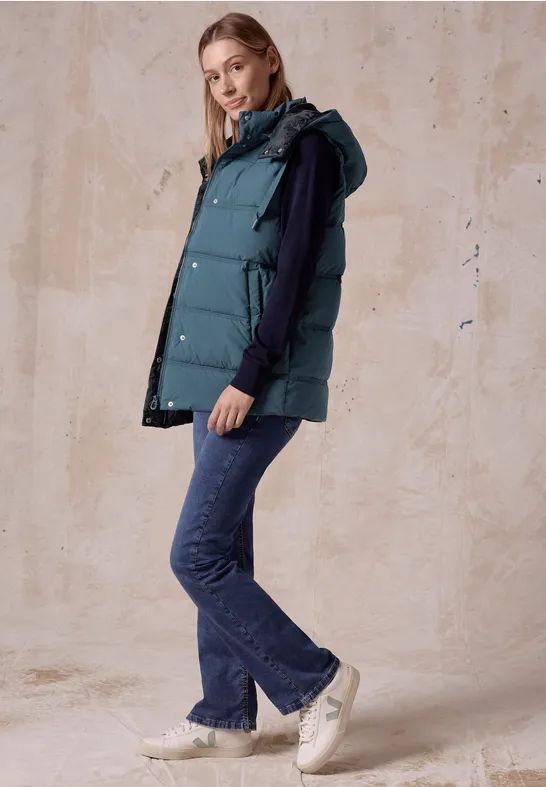 Bodywarmer - Effen - Normale Pasvorm - Licht Gevoerd