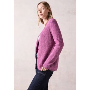 Cecil Dames Vest in gemêleerde look in Pink, Gr: XXL