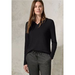 Cecil Dames Ottomaans shirt in Zwart, Gr: XS