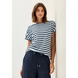 Bikini - Urban Navy Blue - Streepmotief - Zonder Sluiting