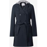 CECIL - B101210 - Trenchcoat - Donkerblauw - Met Capuchon