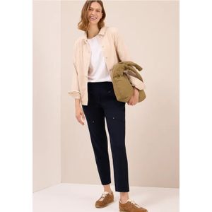 Cecil - Tracey - Casual Broek - Blauw - Slim Legs