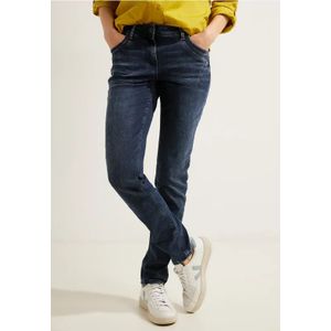 Cecil Dames Casual fit jeans in Blauw, Gr: 25