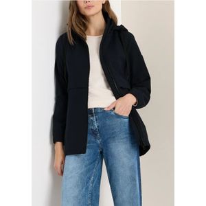 Cecil Dames Korte trenchcoat in Blauw, Gr: 3XL