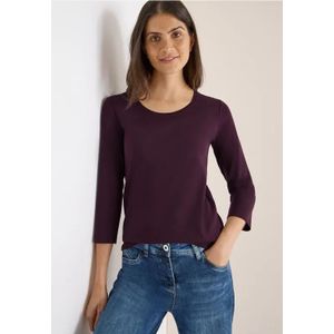 Cecil Dames Basic shirt in Rood, Gr: 3XL