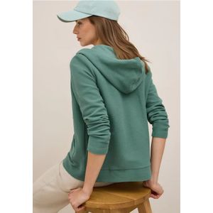 Cecil Dames Lichtgewicht jack met capuchon in Groen, Gr: L