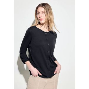 Cecil Dames Tuniekshirt in Blauw, Gr: M