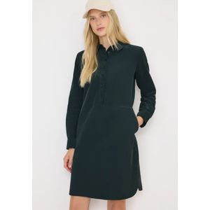 Cecil Dames Corduroy jurk in effen kleur in Groen, Gr: L