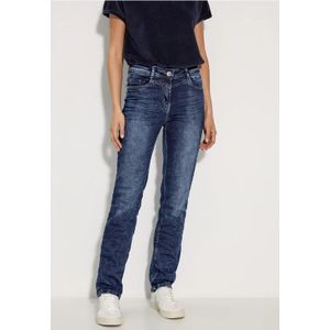 Cecil Dames Slanke jeans in Blauw, Gr: 36