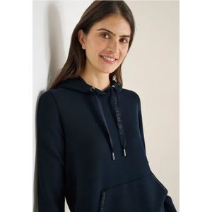 Cecil Dames Hoodie sweatshirt in Blauw, Gr: L