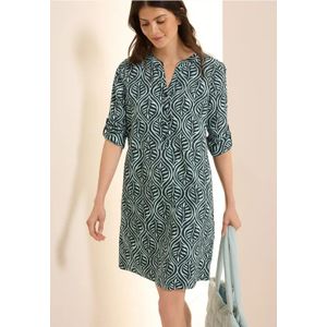 Cecil - Tuniekjurk - Groen - Dames - Korte Mouwen