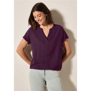 Cecil Dames Blouse in effen kleur in Pink, Gr: S