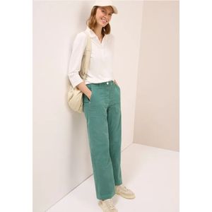Cecil - Neele - Corduroy Broek - Groen - Dames - Wide Legs