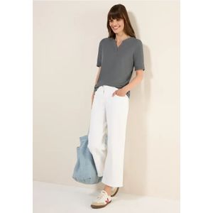 Cecil Dames Shirt in tuniek-look in Grijs, Gr: L