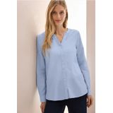 Cecil - Oxford - Blouse - Blauw - Katoen