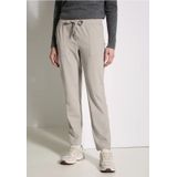 Pantalons - Light Hazel Beige - Casual Fit - Elastische Band